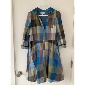 Moulinette Soeurs Checkered Dress with Pockets!